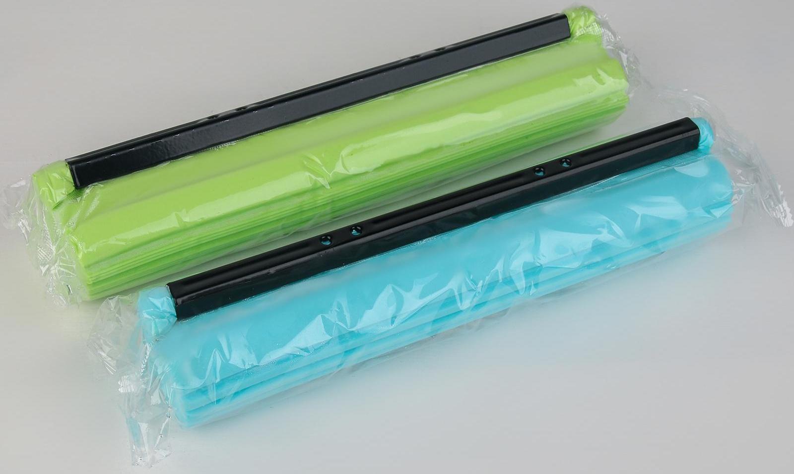 Насадка для швабры PVA с роликовым отжимом, 27×6,5×5,5 см, цвет МИКС