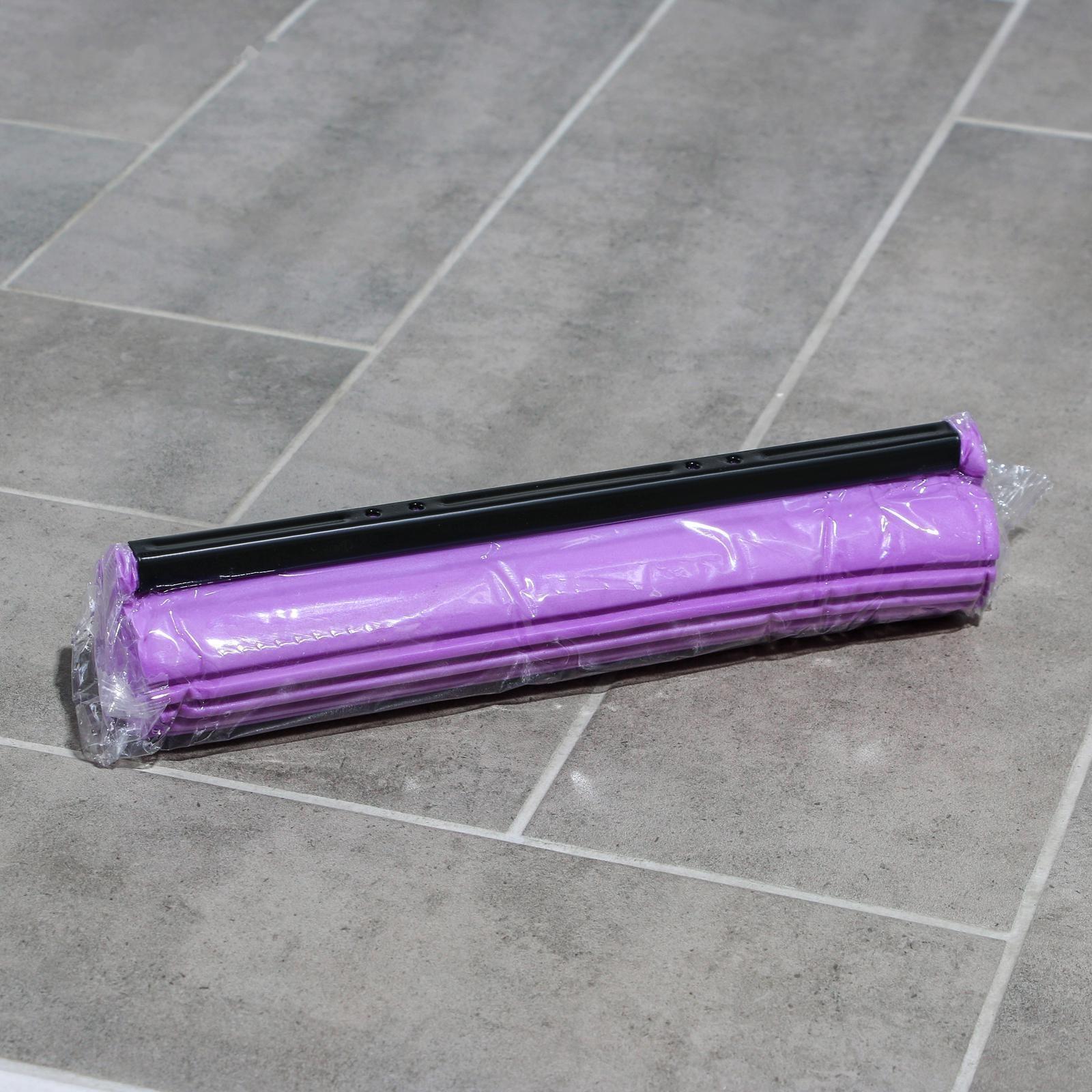 Насадка для швабры PVA с роликовым отжимом, 27×6,5×5,5 см, цвет МИКС