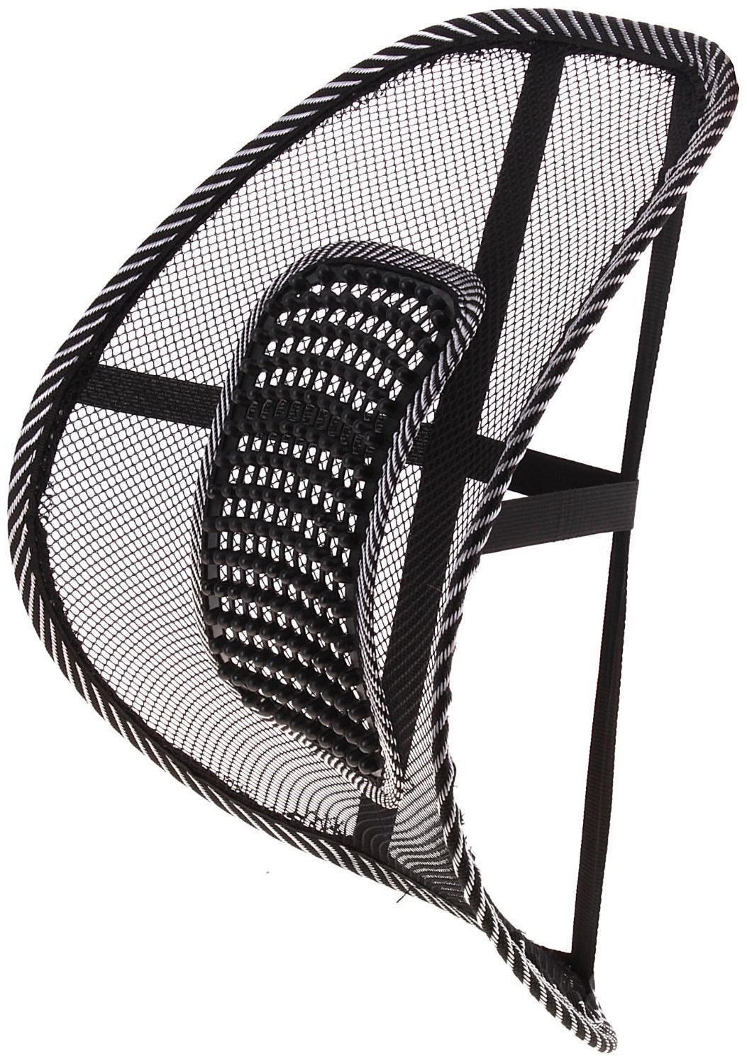 Ортопедическая спинка на сиденье TORSO с массажером на сиденье, 38x39 см