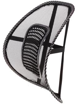 Ортопедическая спинка на сиденье TORSO с массажером на сиденье, 38x39 см