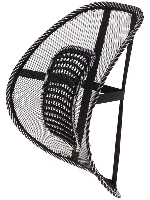 Ортопедическая спинка на сиденье TORSO с массажером на сиденье, 38x39 см