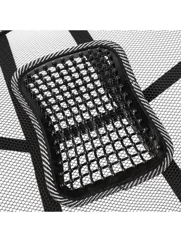 Ортопедическая спинка на сиденье TORSO с массажером на сиденье, 38x39 см