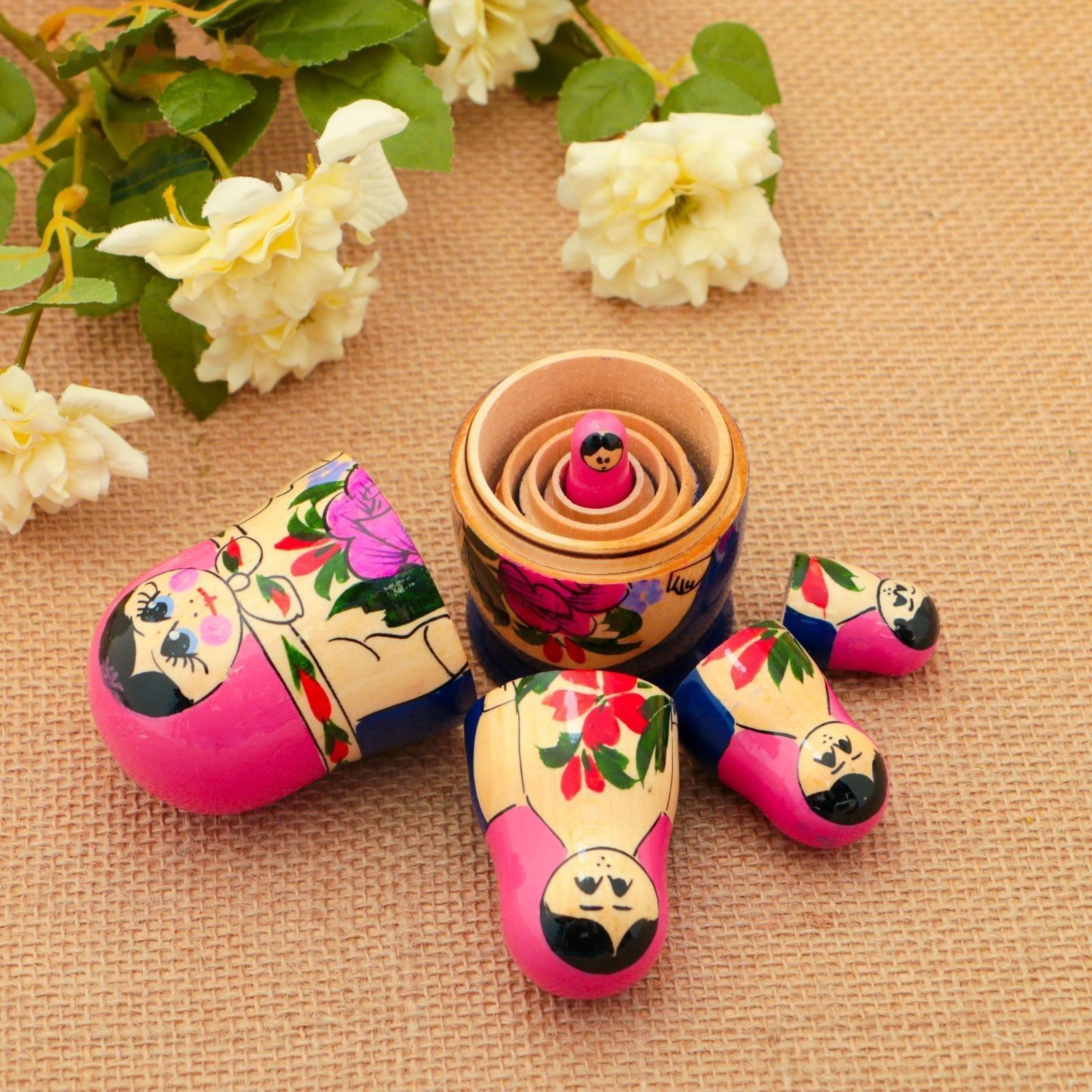 Матрёшка «Маргарита», МИКС, 5 кукольная, 10 см, ручная работа