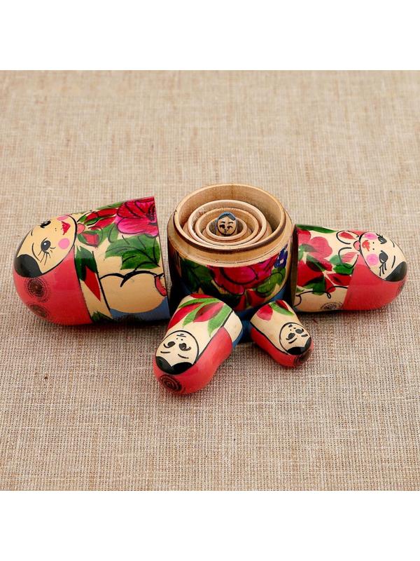 Матрёшка «Маргарита», МИКС, 5 кукольная, 10 см, ручная работа