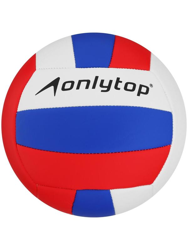 Мяч волейбольный «Россия», ПВХ, машинная сшивка, 18 панелей, размер 5