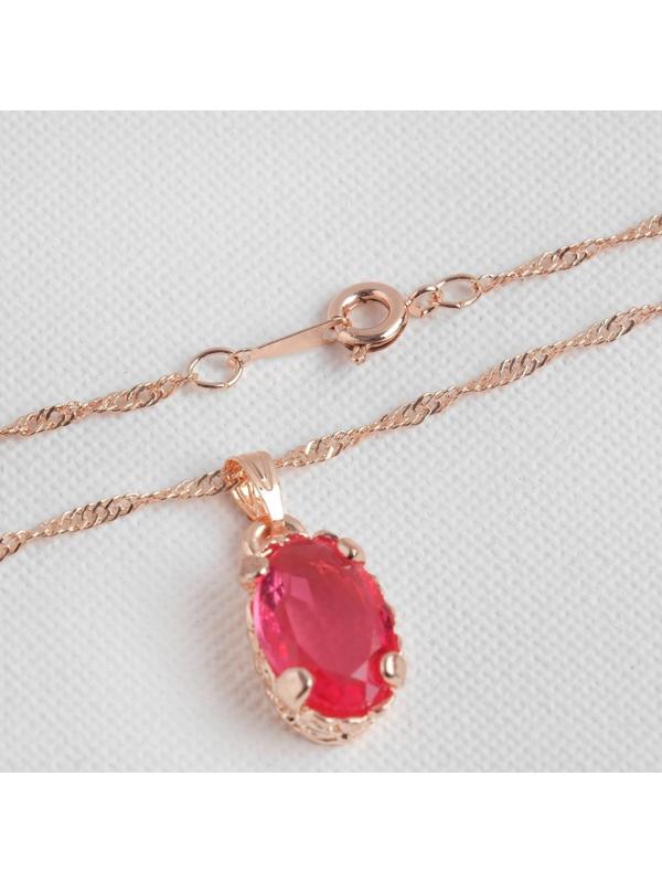 Гарнитур 3 предмета: серьги, кулон, кольцо безразмерное 