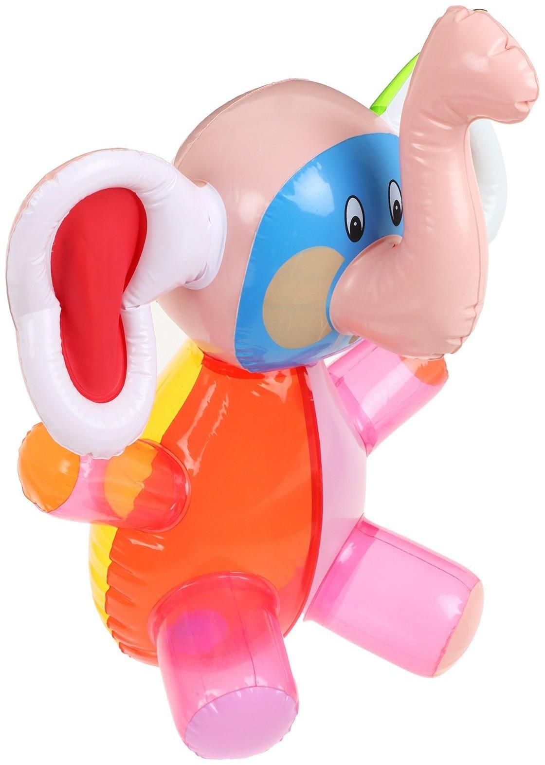Надувная игрушка «Слоник» 40 см, цвета МИКС