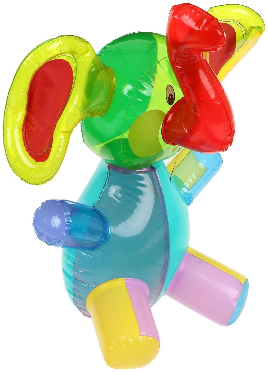Надувная игрушка «Слоник» 40 см, цвета МИКС