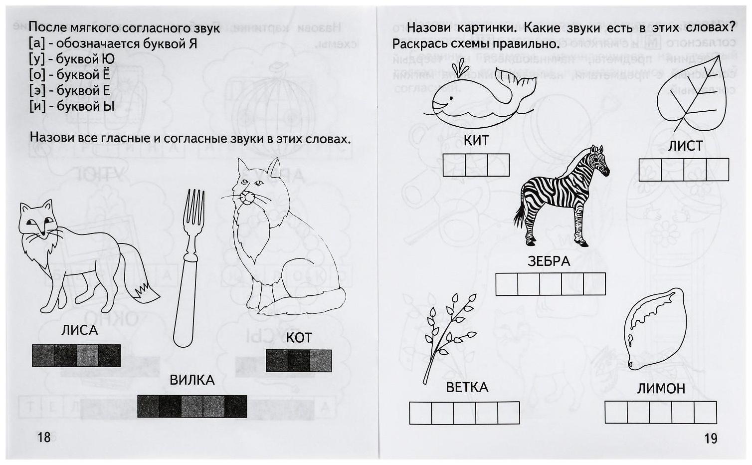 Рабочая тетрадь «Говорим правильно. Гласные и согласные»