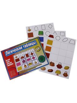 Игра настольная «Логические таблицы»