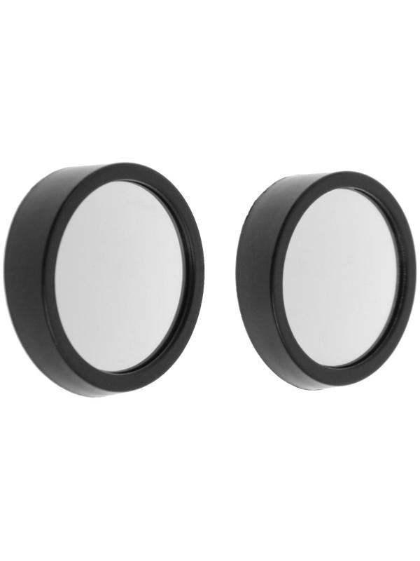 Зеркало сферическое, 50 мм, черный, набор 2 шт