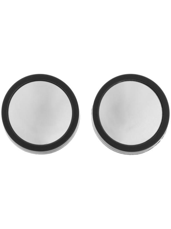 Зеркало сферическое, 50 мм, черный, набор 2 шт