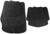 Коврики автомобильные TORSO, резина, 70×44 см, 44×43.5 см, черный, набор 4 шт