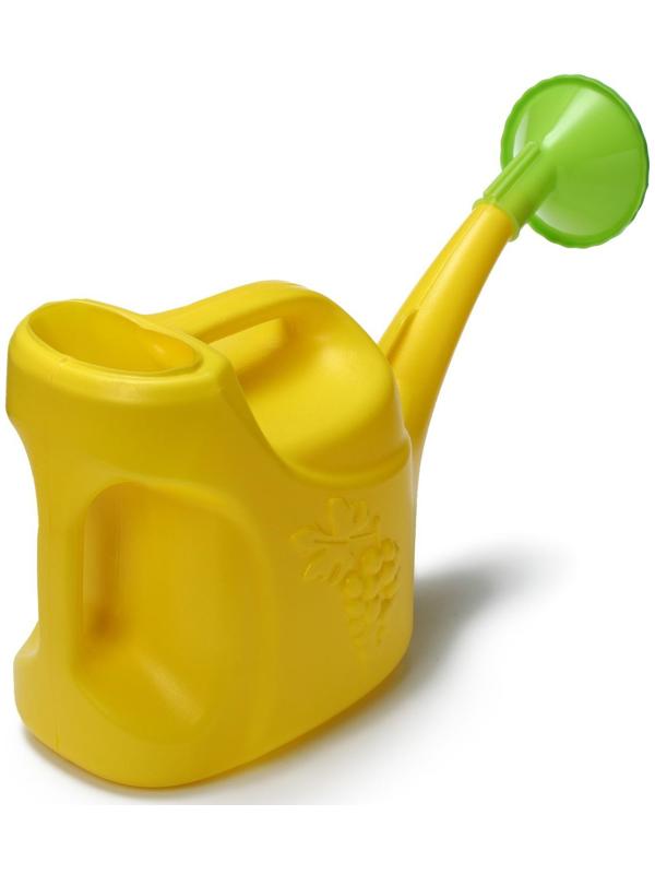 Лейка, 5 л, с рассеивателем, цвет МИКС