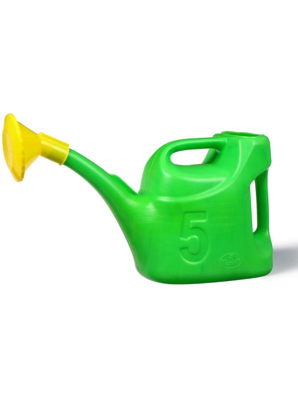 Лейка, 5 л, с рассеивателем, цвет МИКС