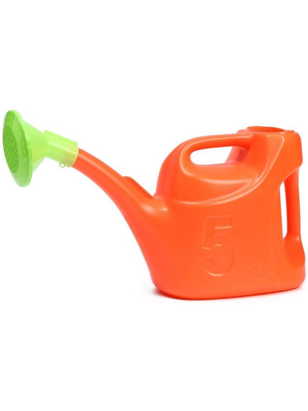 Лейка, 5 л, с рассеивателем, цвет МИКС