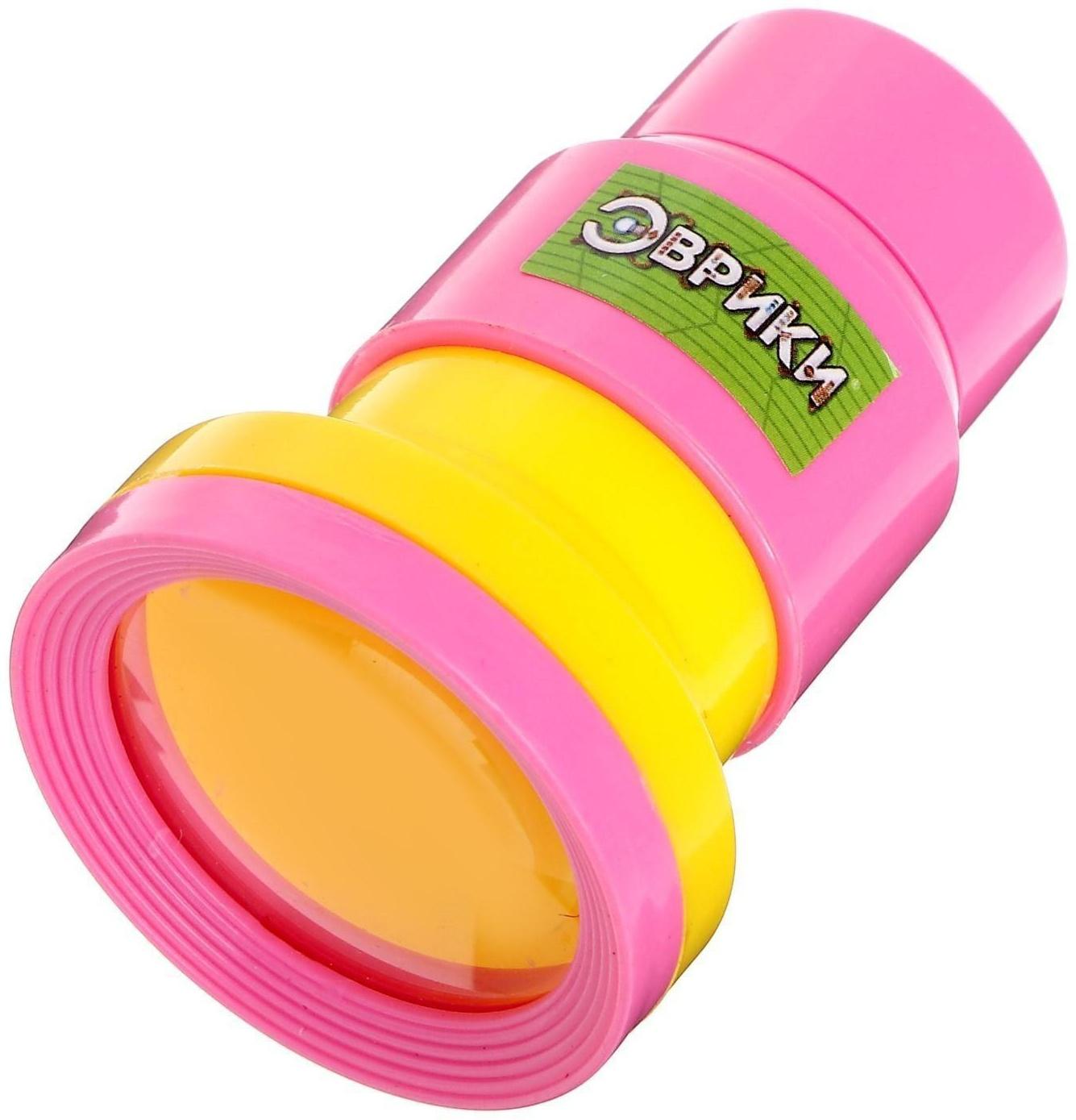 Набор биолога 6 предметов: микроскоп, 2 калейдоскопа, 2 пустых слайда, образец клеток