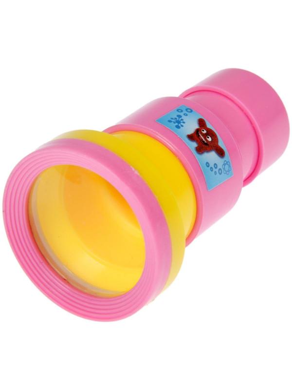 Набор биолога 6 предметов: микроскоп, 2 калейдоскопа, 2 пустых слайда, образец клеток