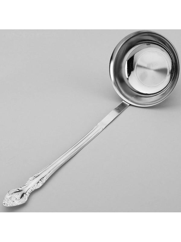 Половник «Тройка», 115 мл, цвет серебряный