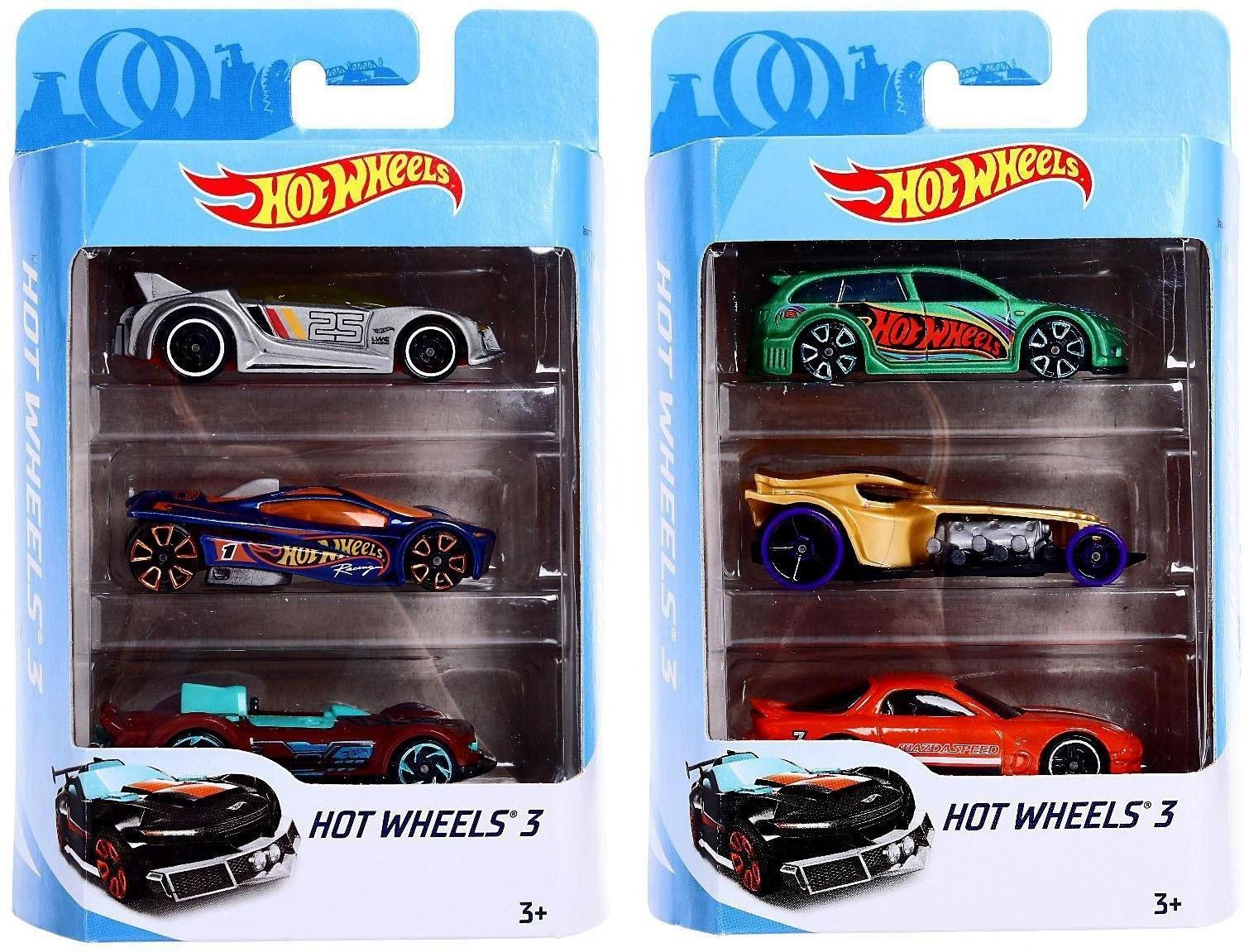 Набор машинок Hot Wheels, в наборе - 3 шт, МИКС