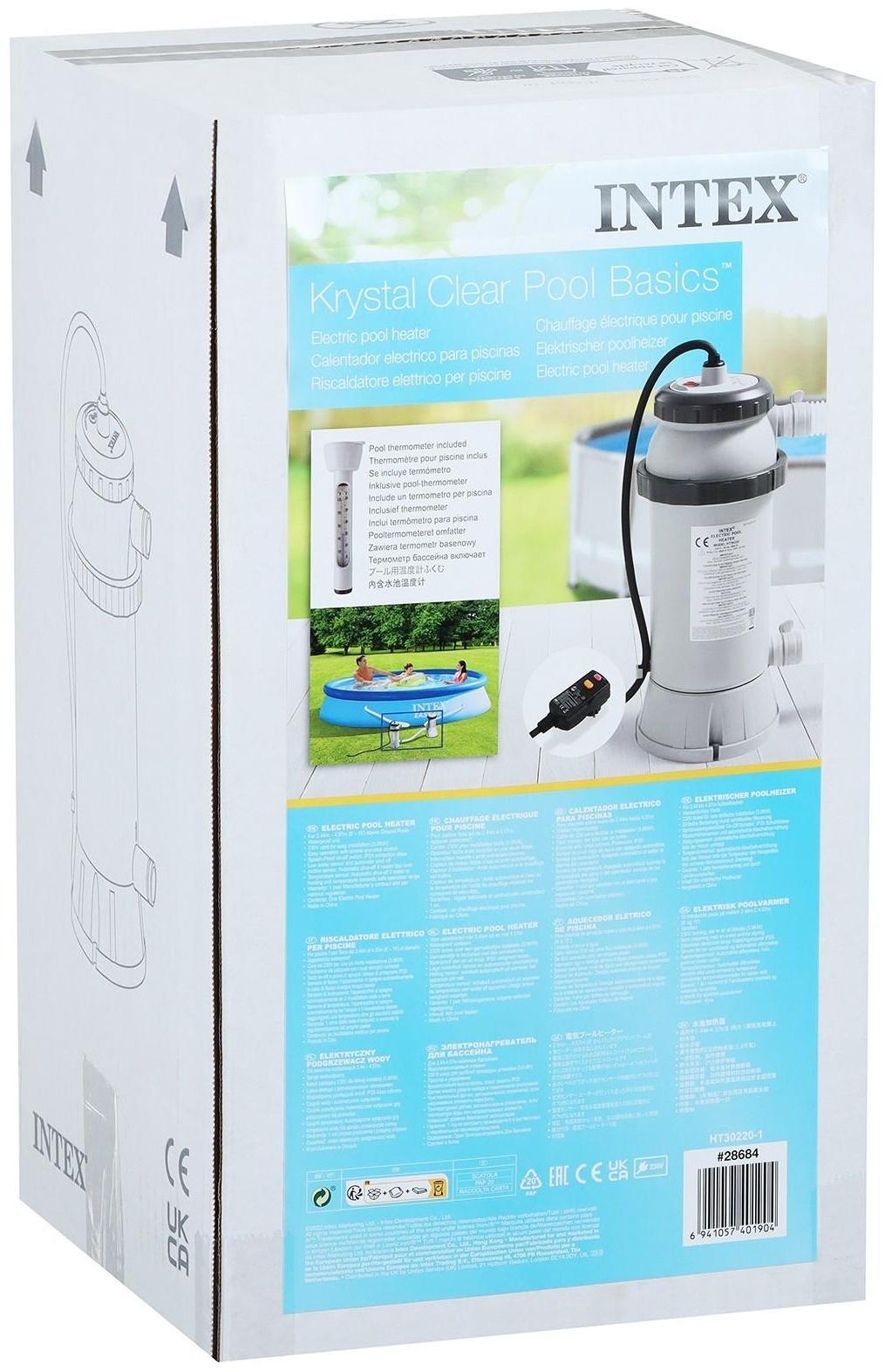 Водонагреватель для бассейна, 220-240V, 28684 INTEX
