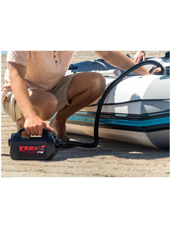 Насос электрический 220V/12V (автомобильный), 2-cкоростной, 68609 INTEX