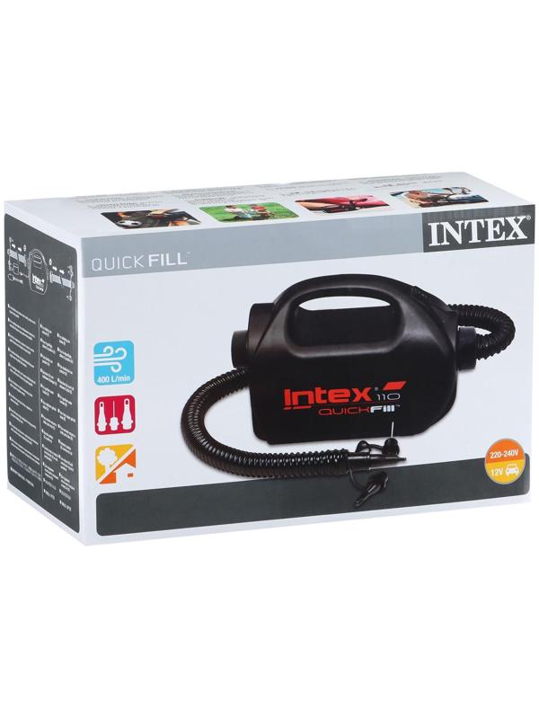 Насос электрический 220V/12V (автомобильный), 2-cкоростной, 68609 INTEX