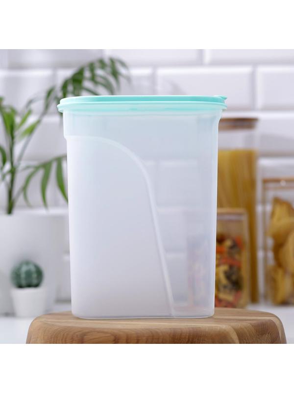 Ёмкость для сыпучих продуктов, 2,4 л, цвет МИКС