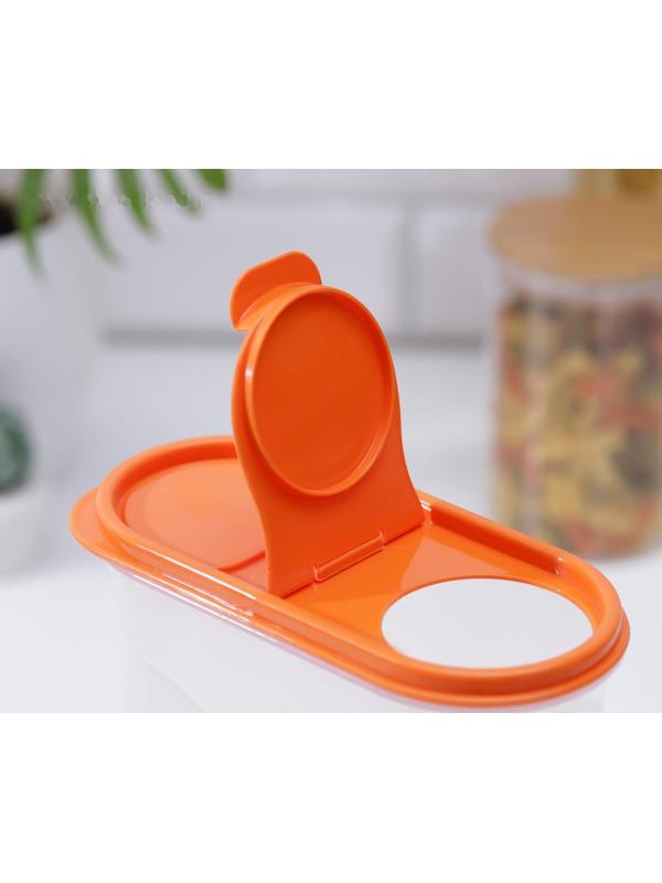 Ёмкость для сыпучих продуктов, 2,4 л, цвет МИКС