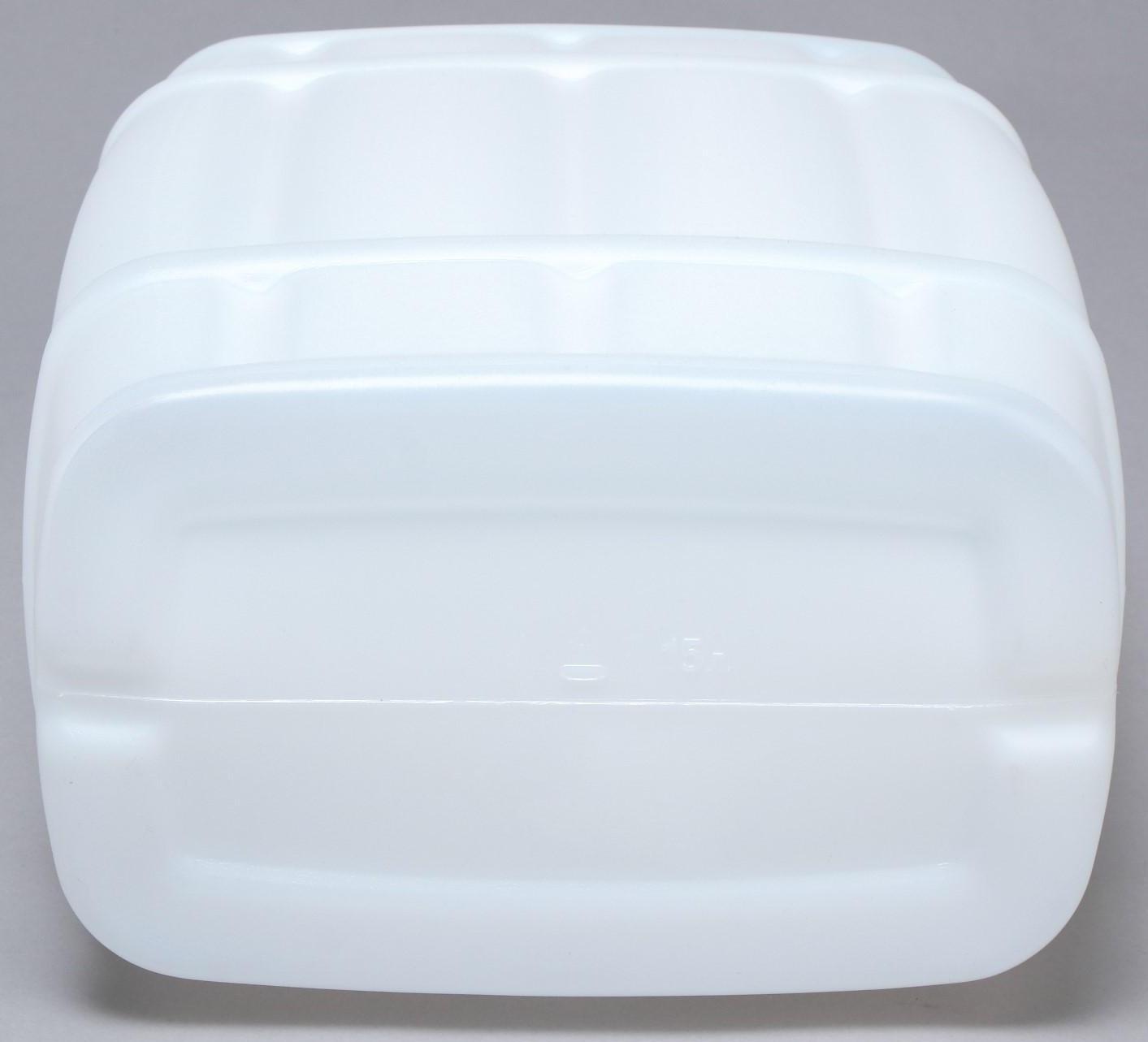 Канистра пищевая «Бочонок», 15 л, горловина 11.4 см, белая