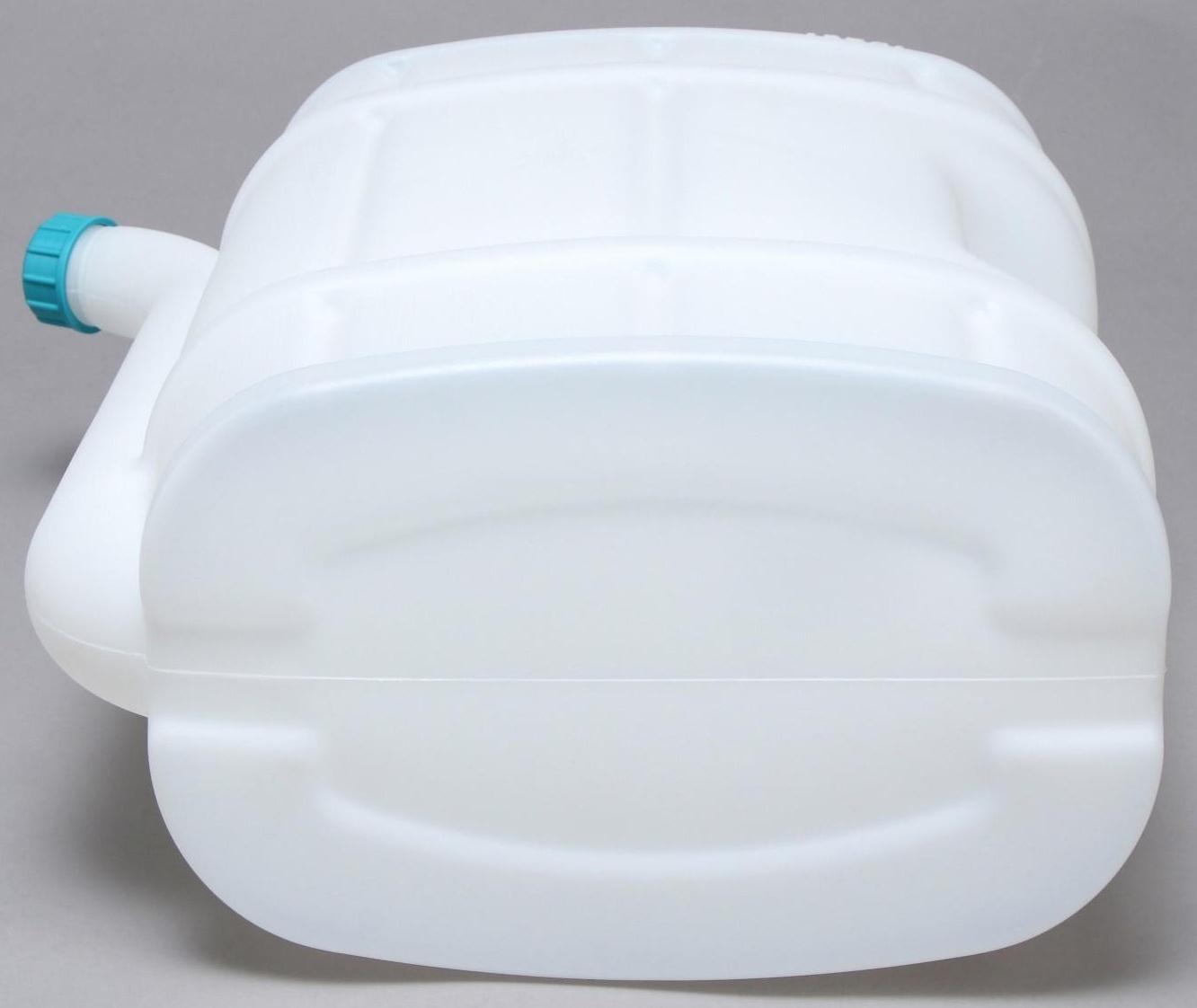 Канистра пищевая «Бочонок», 20 л, со сливом, белая