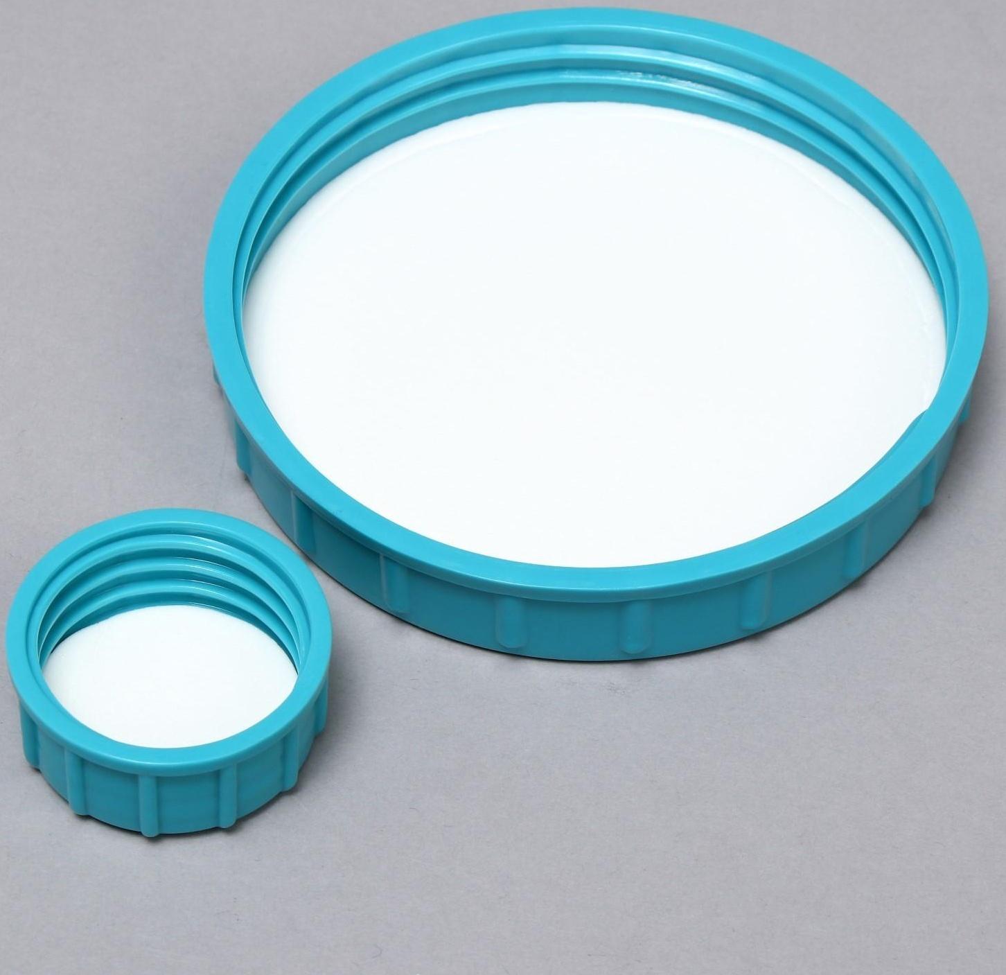 Канистра пищевая «Бочонок», 20 л, со сливом, белая