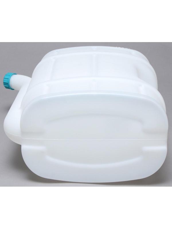 Канистра пищевая «Бочонок», 20 л, со сливом, белая