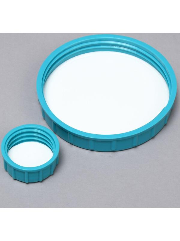 Канистра пищевая «Бочонок», 20 л, со сливом, белая