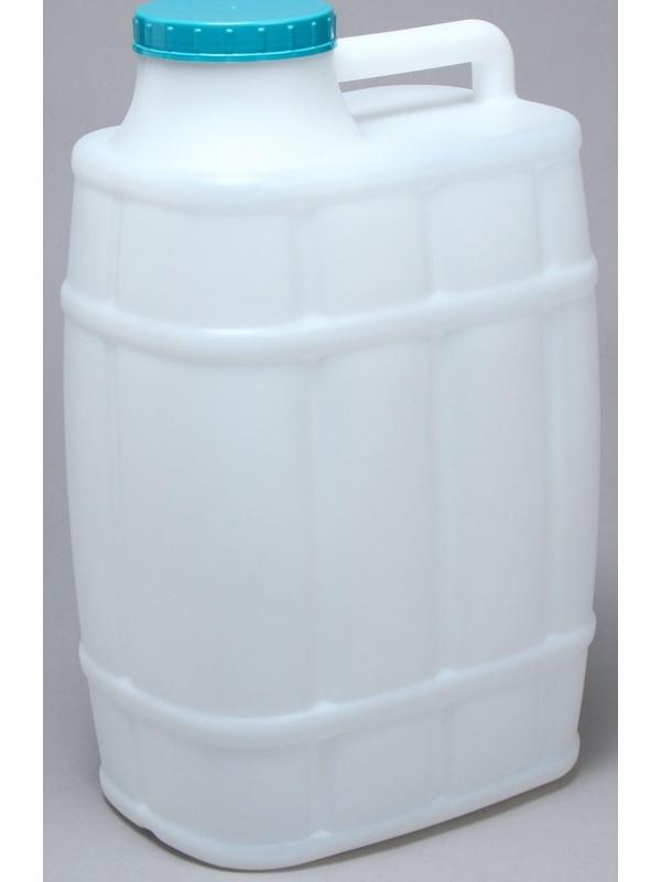 Канистра пищевая «Бочонок», 25 л, белая