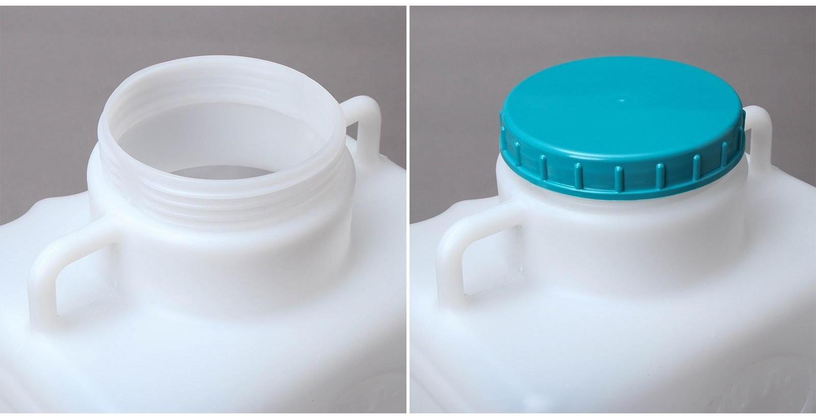 Канистра-умывальник, пищевой, 20 л, белый