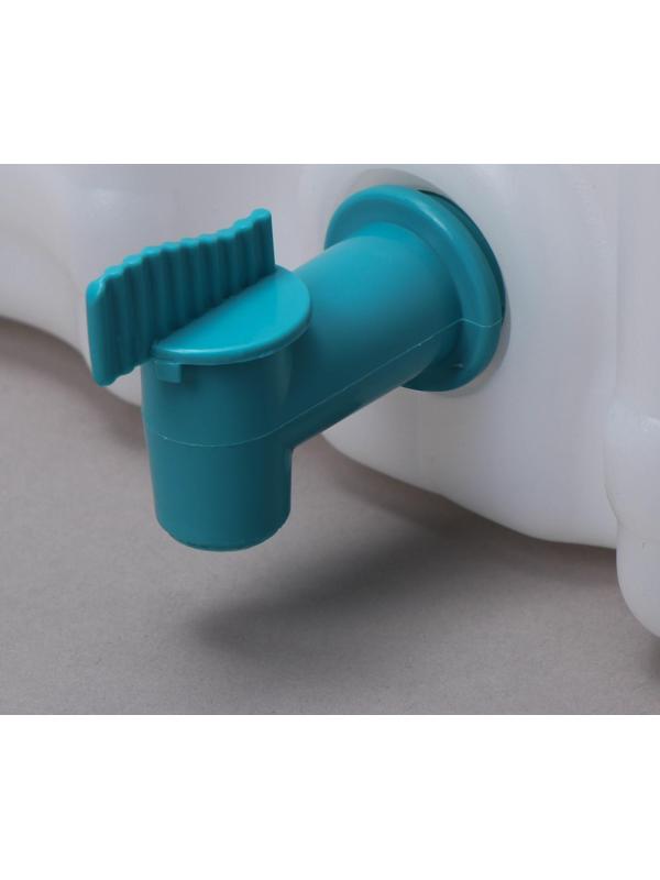 Канистра-умывальник, пищевой, 20 л, белый