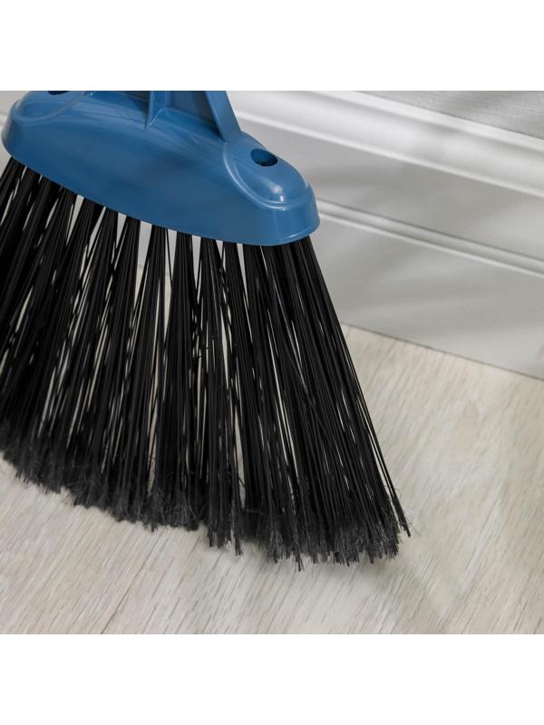 Веник с совком «Комфорт», цвет МИКС