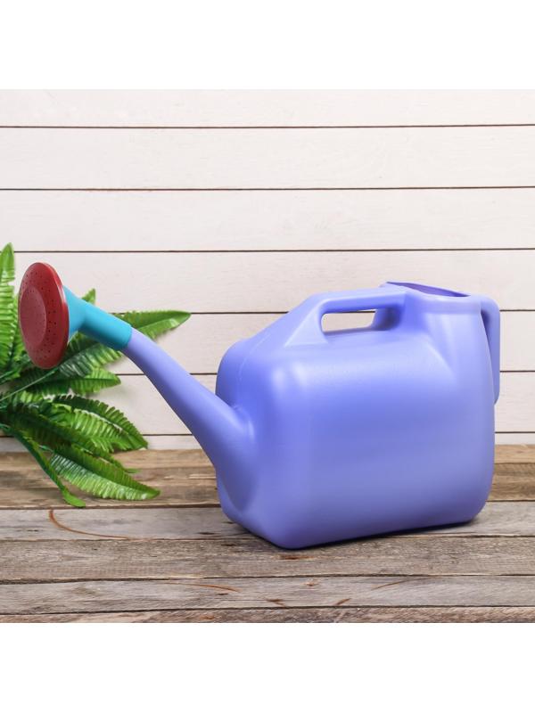 Лейка, 10 л, с рассеивателем, цвет МИКС