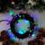 Гирлянда «Нить» 10 м, IP44, тёмная нить, 100 LED, свечение мульти, 8 режимов, 220 В