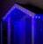 Гирлянда «Бахрома» 4 × 0.6 м, IP44, тёмная нить, 180 LED, свечение синее, 8 режимов, 220 В
