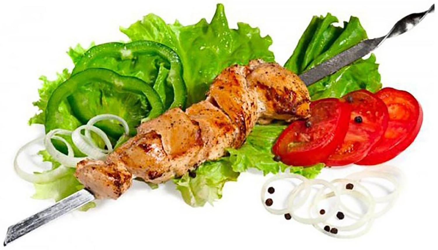 Шампур прямой 45 × 1 см, толщина 1,5 мм