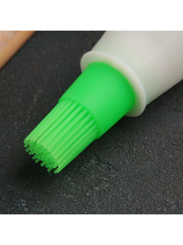 Кисть для масла Доляна «Олио», 11 см, цвет МИКС