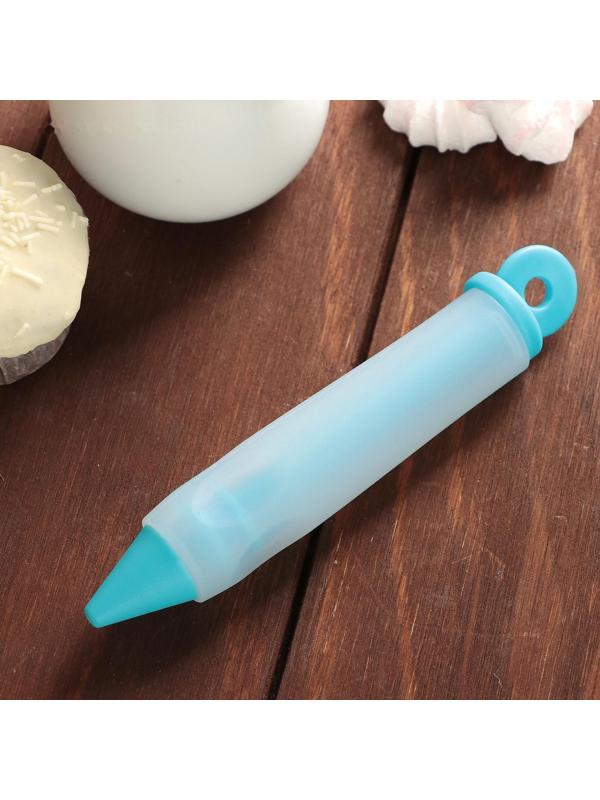 Шприц кондитерский Доляна «Фобос», 14,5×2 см, цвет МИКС