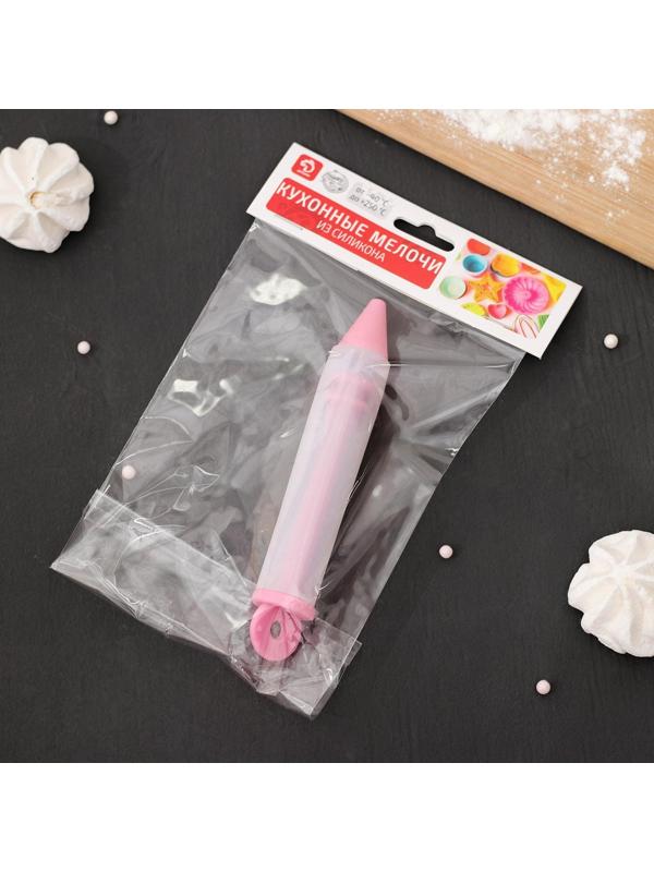 Шприц кондитерский Доляна «Фобос», 14,5×2 см, цвет МИКС