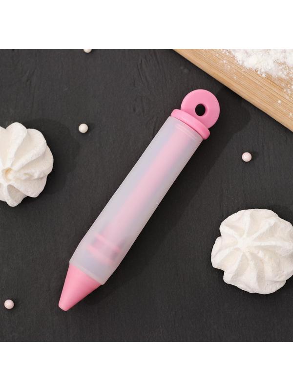 Шприц кондитерский Доляна «Фобос», 14,5×2 см, цвет МИКС