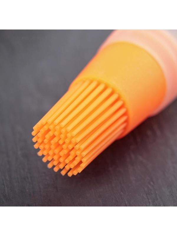 Кисть с резервуаром для масла Доляна «Лади», 19 см, цвет МИКС