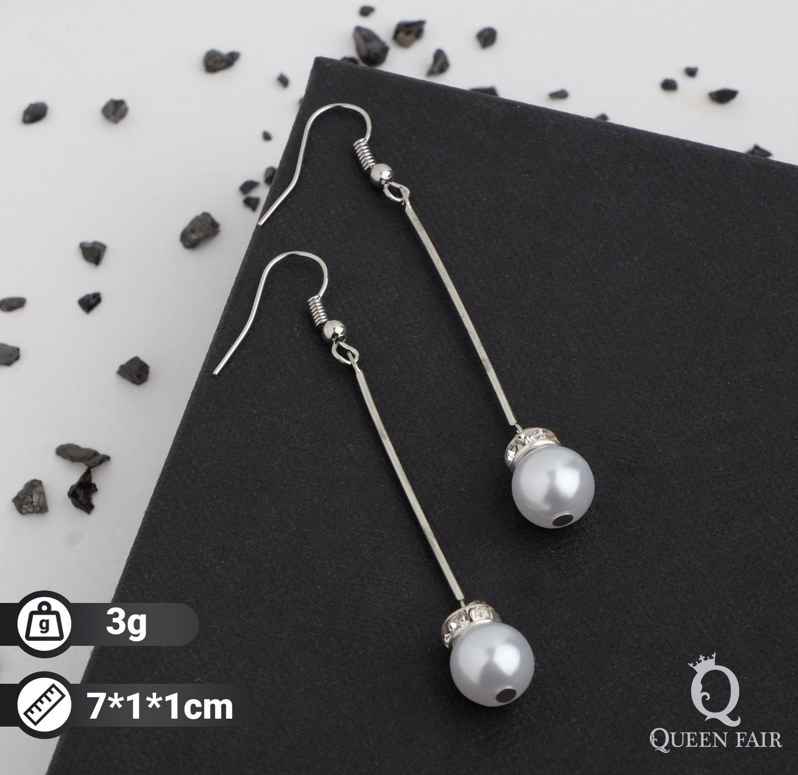 Серьги с жемчугом 