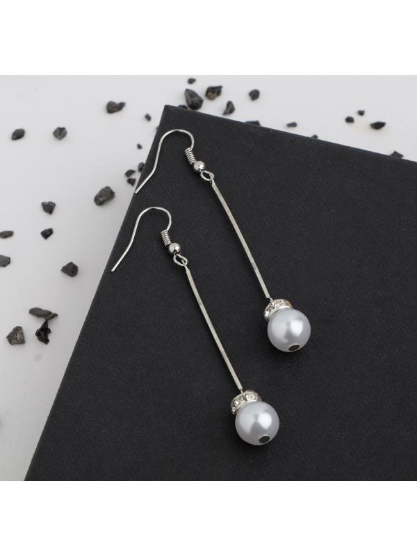 Серьги с жемчугом 