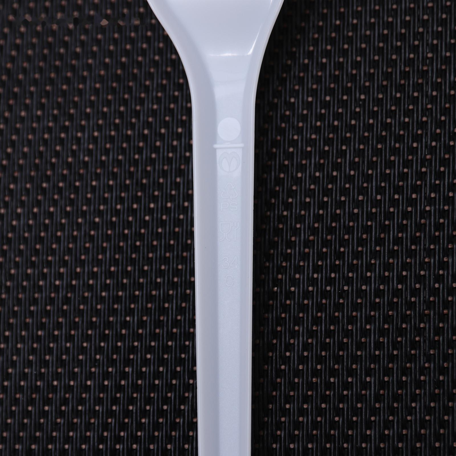 Набор одноразовых вилок, 16,5 см, 12 шт, цвет белый